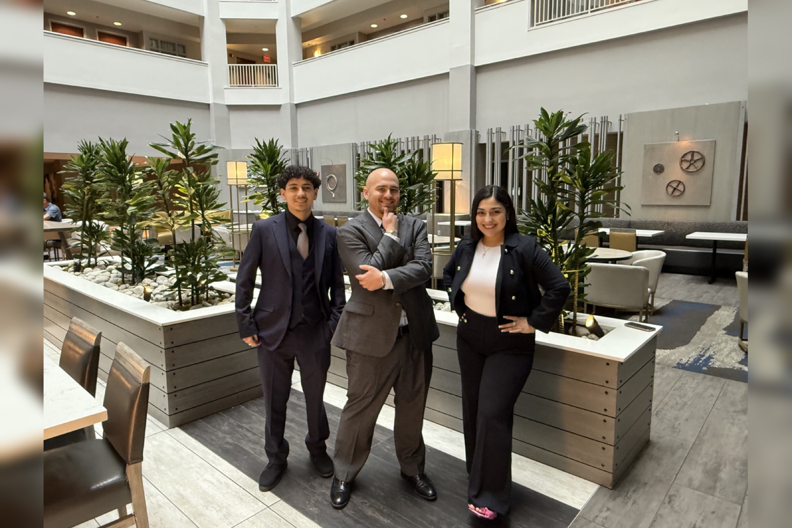 The Acv Legado Inc team at a San Jose business event